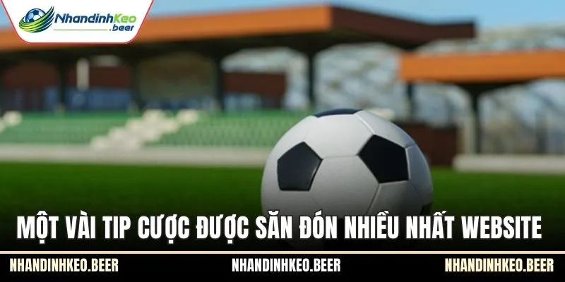 Một vài tip cược được săn đón nhiều nhất website