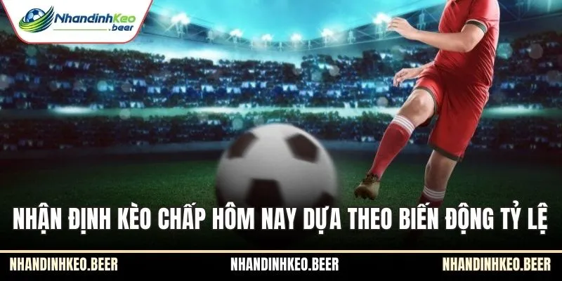 Nhận định kèo chấp hôm nay dựa theo biến động tỷ lệ