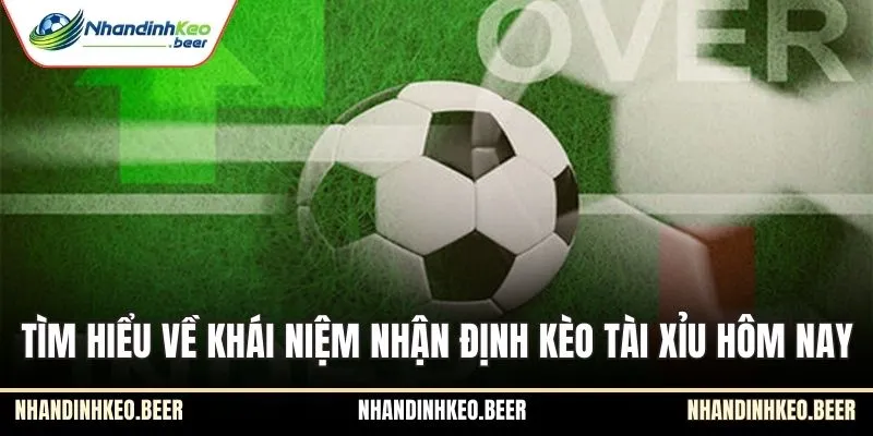 Tìm hiểu về khái niệm nhận định kèo tài xỉu hôm nay
