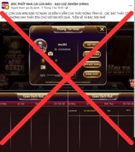 phoi bay am muu choi xau sunwin go88 rikvip hitclub b52club va 789club 1